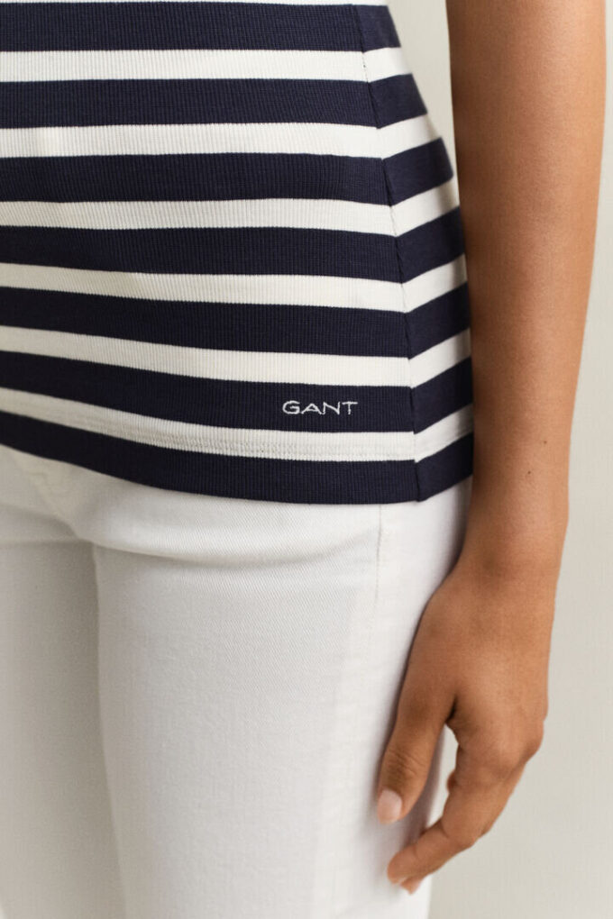 Striped Rib T-Shirt