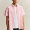 Striped Seersucker Short Sleeve Shirt