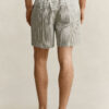 Striped Seersucker Swim Shorts