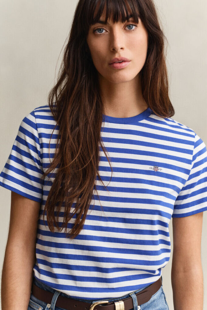 Striped Shield T-Shirt