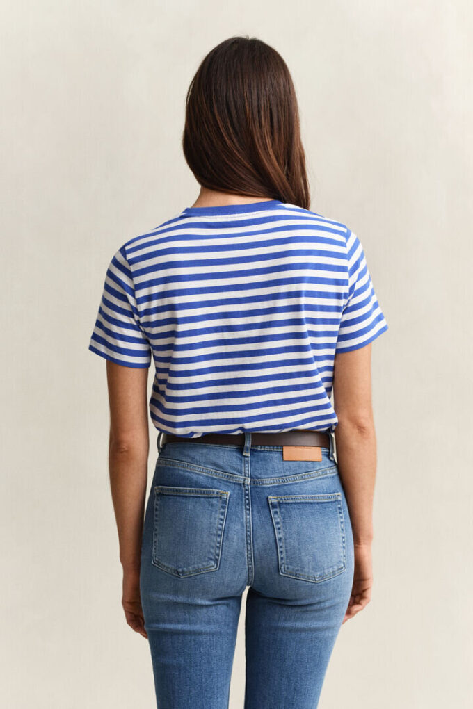 Striped Shield T-Shirt