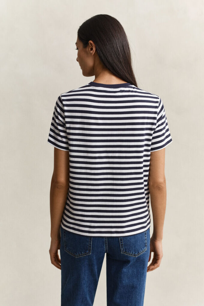 Striped Shield T-Shirt