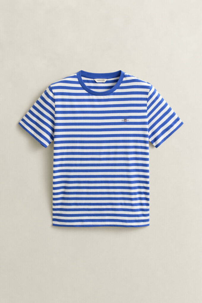 Striped Shield T-Shirt