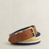 Striped Webbing Belt