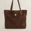 Suede Tote Bag