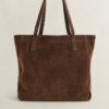 Suede Tote Bag