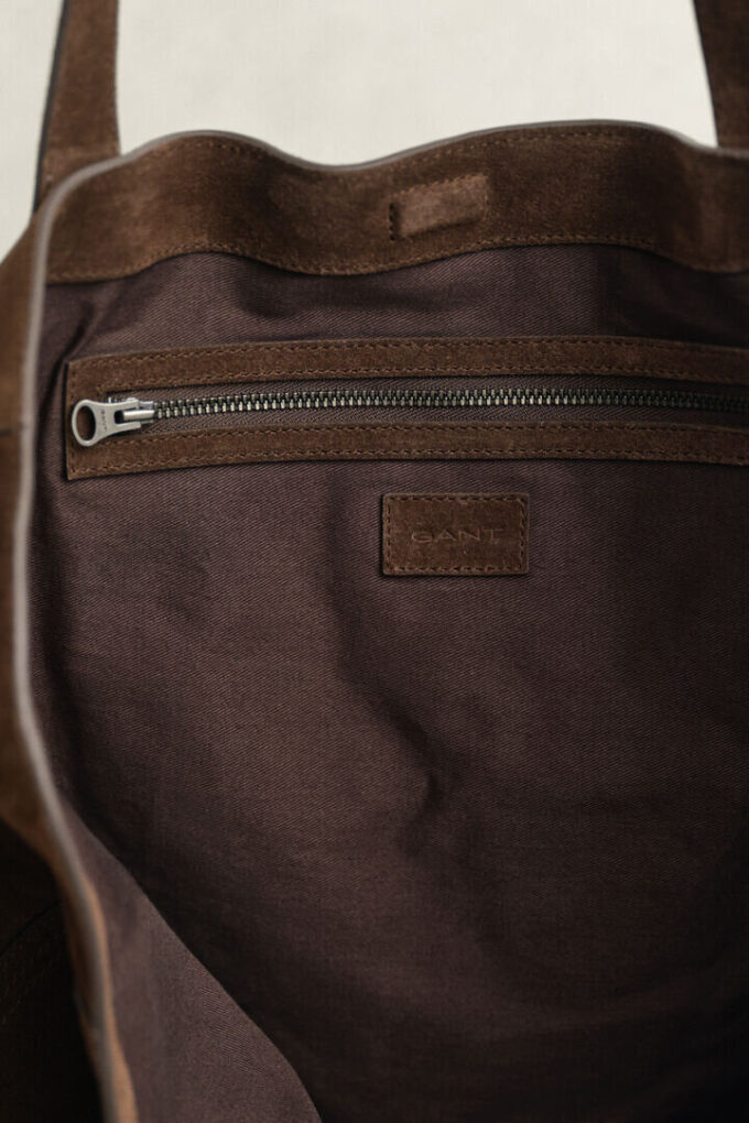 Suede Tote Bag