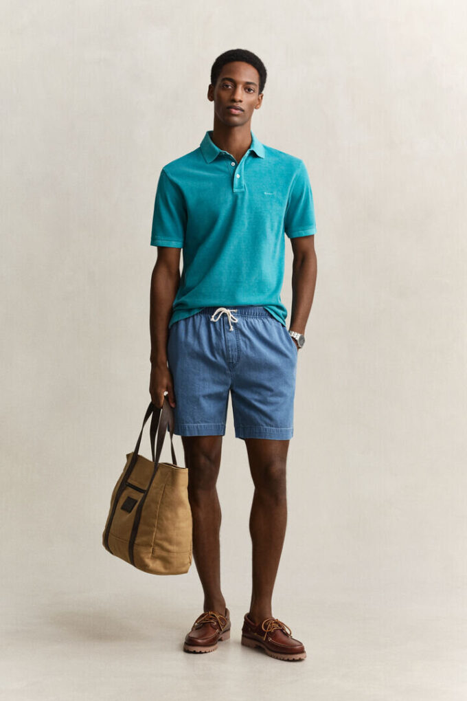 Sunfaded Polo Shirt
