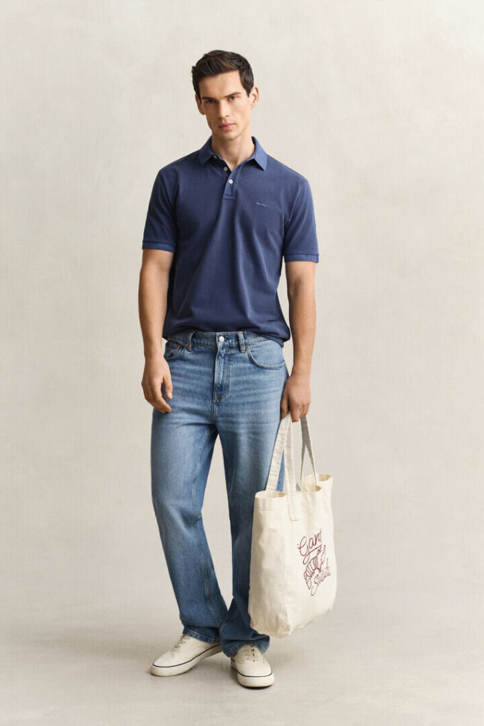 Sunfaded Polo Shirt