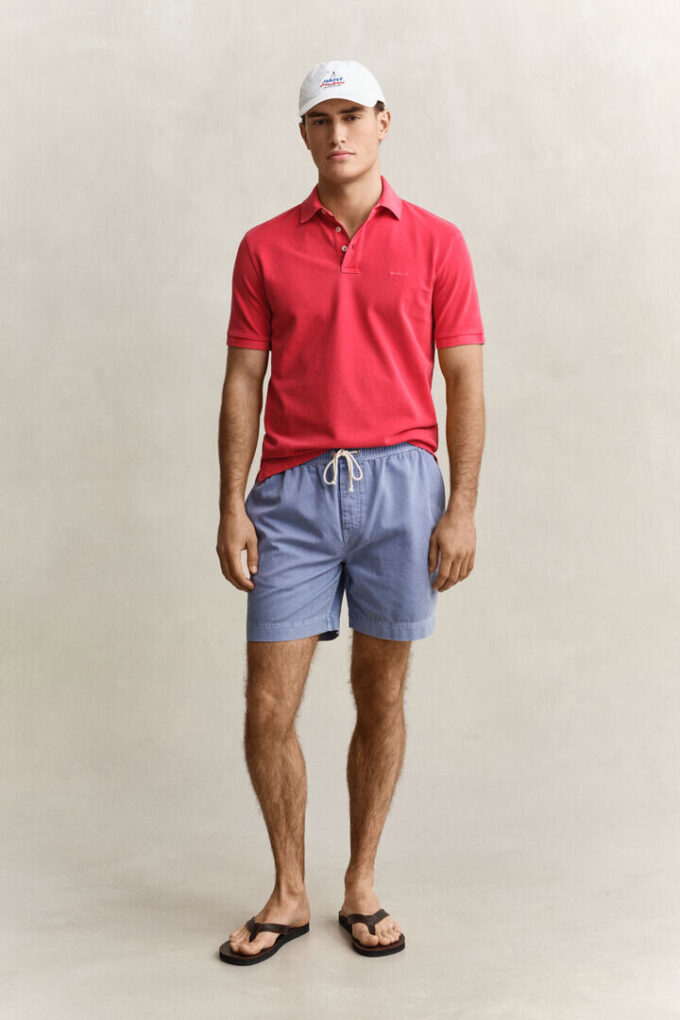 Sunfaded Polo Shirt