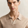 Sunfaded Polo Sweater
