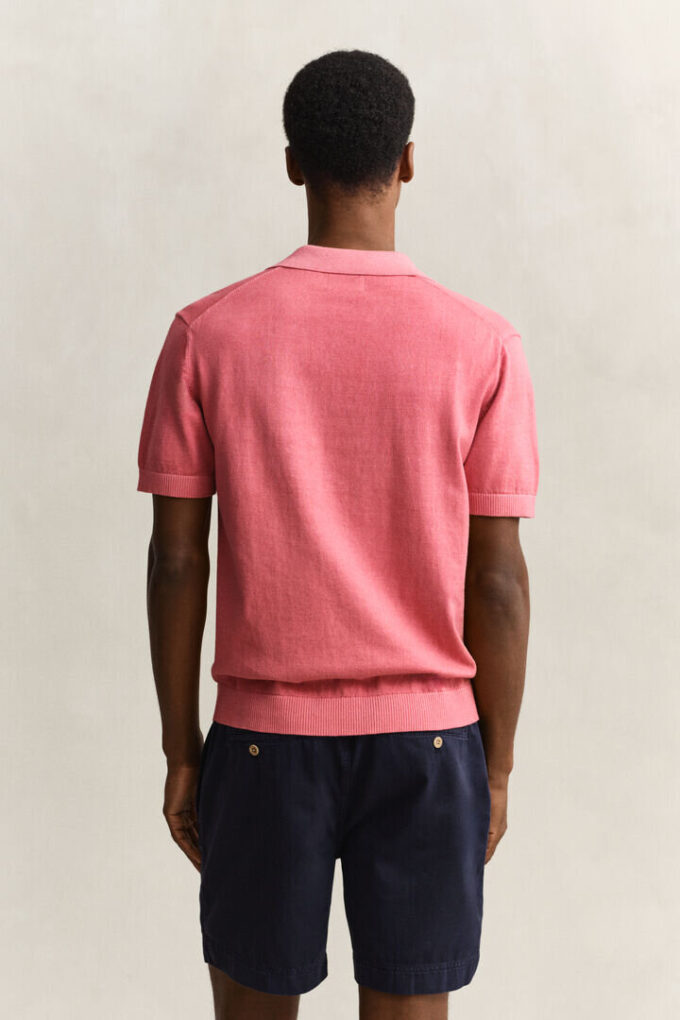 Sunfaded Polo Sweater
