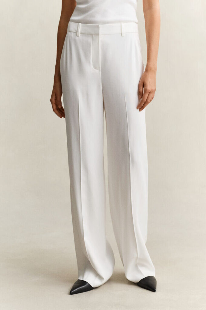 Tailored Crepe Pants