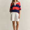 Tailored Linen Blend Shorts