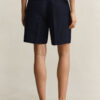 Tailored Linen Blend Shorts