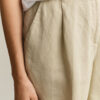 Tailored Linen Blend Shorts