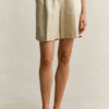 Tailored Linen Blend Shorts