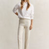 Tailored Linen Stretch Pants