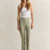 Tailored Linen Stretch Pants
