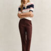 Tailored Linen Stretch Pants