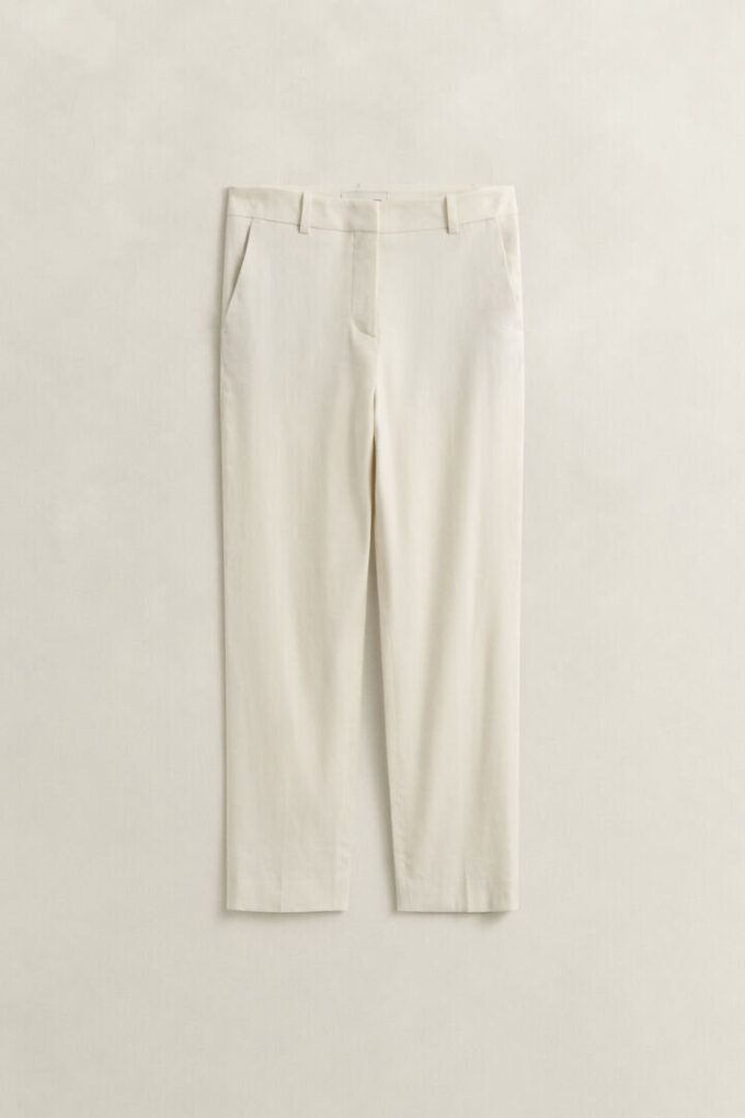 Tailored Linen Stretch Pants