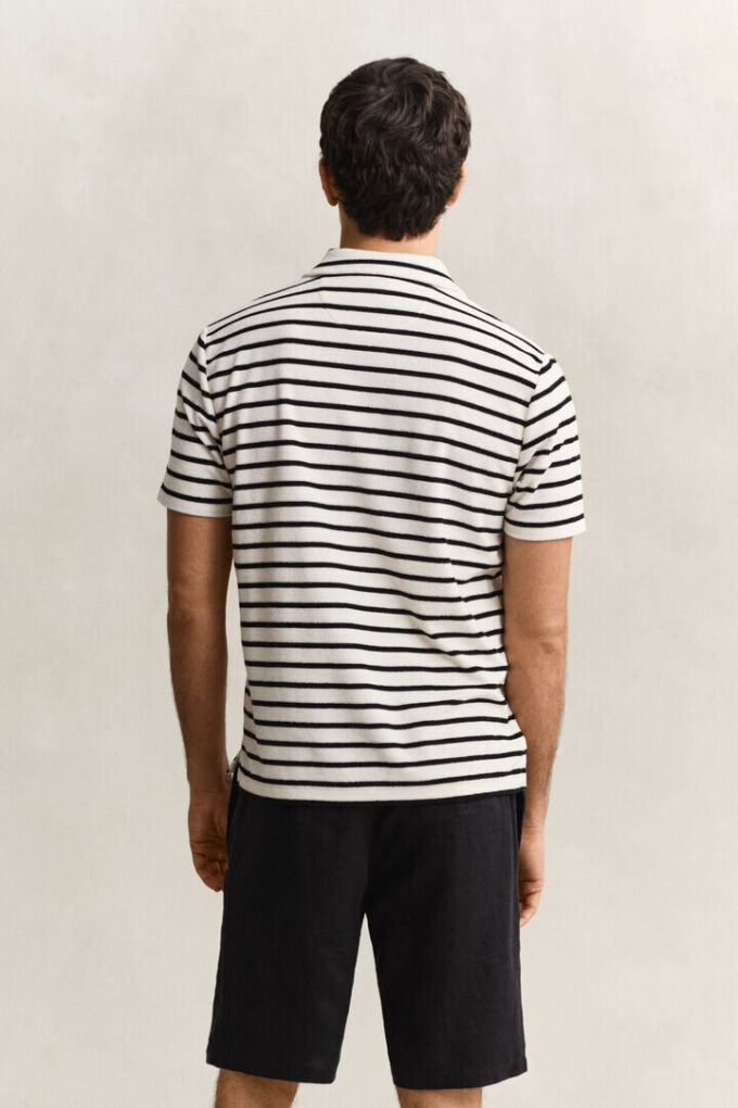 Terry Cloth Polo Shirt