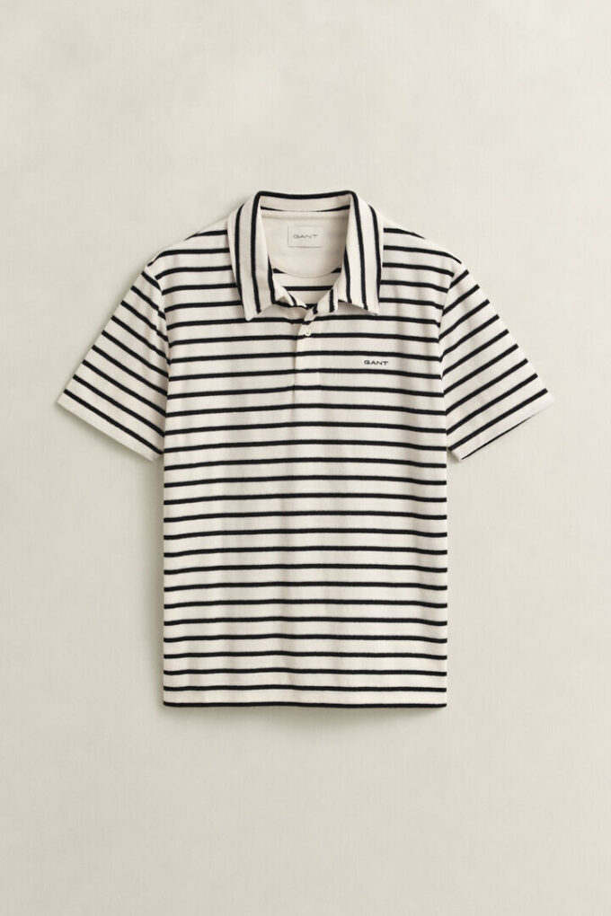 Terry Cloth Polo Shirt