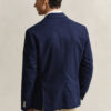 Textured Cotton Blend Suit Jacket