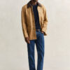 Textured Cotton Crew Neck Sweater