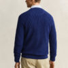 Textured Cotton Crew Neck Sweater