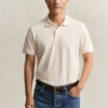 Textured Stripe Polo Shirt