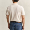 Textured Stripe Polo Shirt