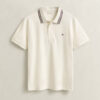 Tipped Collar Polo Shirt