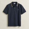 Tipped Collar Polo Shirt