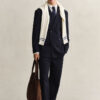 Tonal Pinstripe Suit Jacket