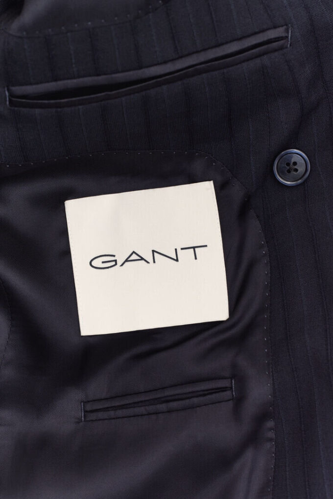 Tonal Pinstripe Suit Jacket