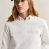 Tonal Shield Crew Neck Sweatshirt