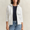 Tonal Shield Zip Hoodie