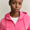 Tonal Shield Zip Hoodie