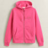 Tonal Shield Zip Hoodie