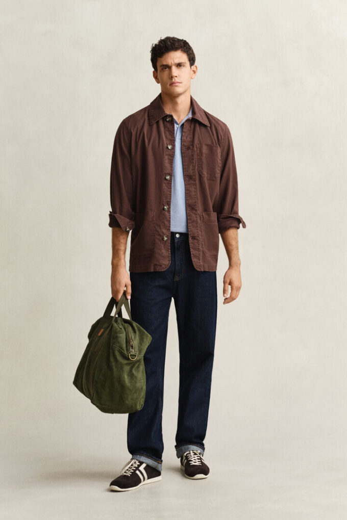 Two-Toned Polo Shirt