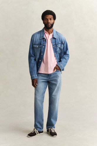 Two-Toned Polo Shirt