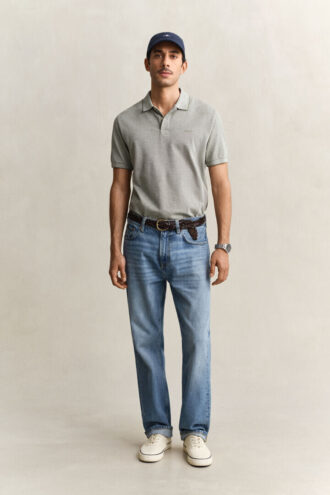 Two-Toned Polo Shirt