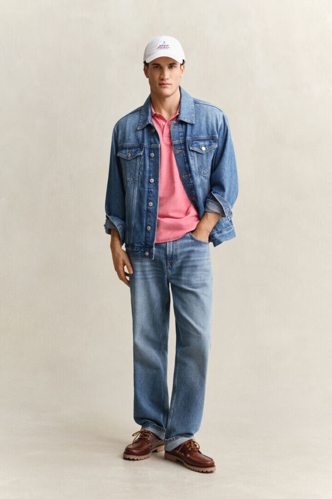 Two-Toned Polo Shirt