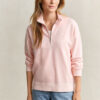 Washed Shield Half-Zip Sweatshirt