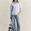 Washed Shield Half-Zip Sweatshirt