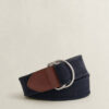Washed Webbing Belt