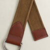 Washed Webbing Belt