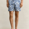 Waves Print Swim Shorts