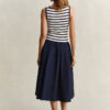 Woven Jersey Dress